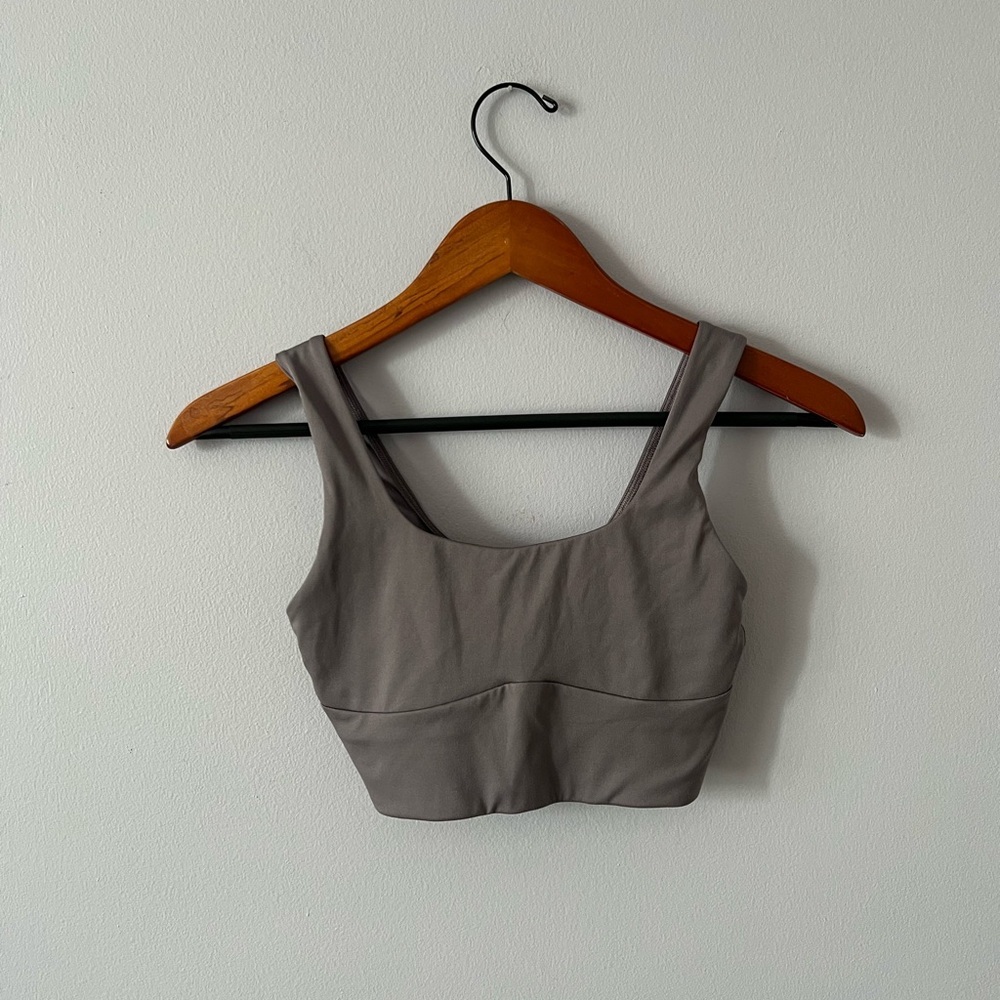 Gymshark Charcoal Cropped Tank